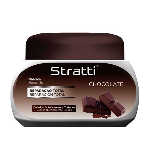 Mask Stratti Chocolate & Keratin total repair 550g