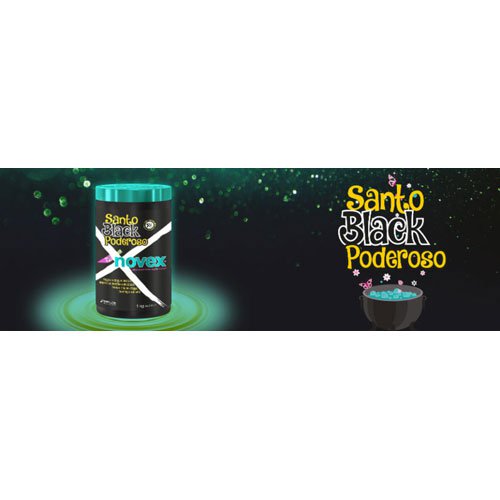 Mascarilla Novex Santo Black Poderoso 1Kg 