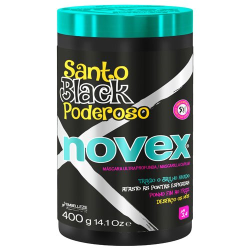 Mask Novex Santo Black Power 400g 