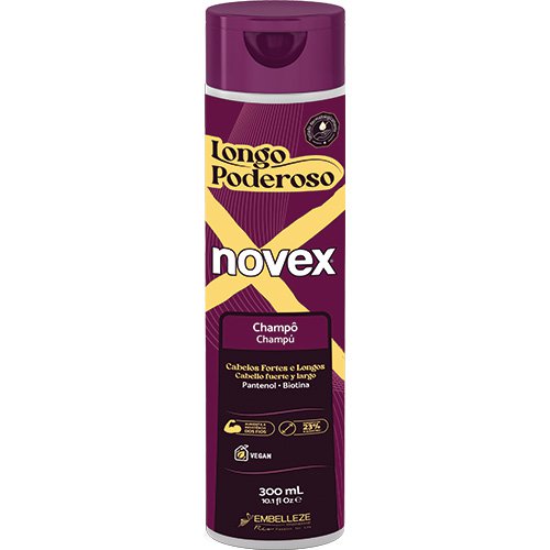 Champú Novex Largo Poderoso sin sal 300ml