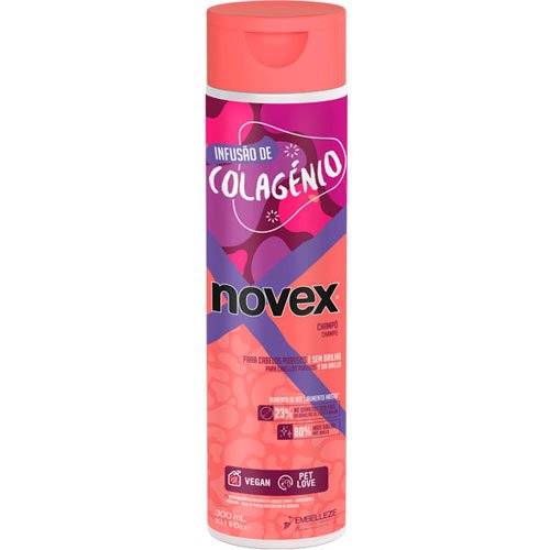 Champú Novex Colageno vegano sin sal 300ml