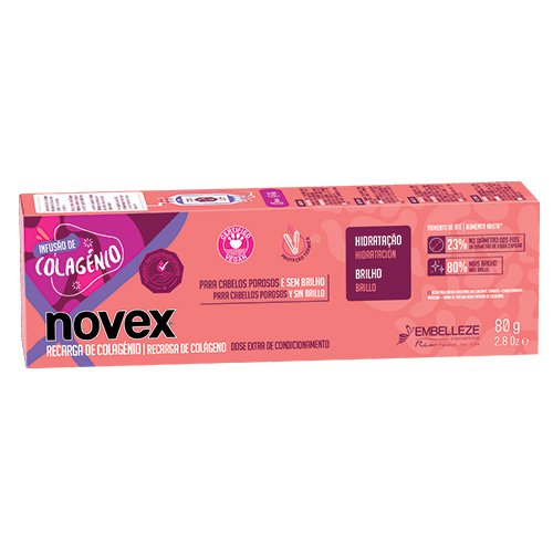 Carga de Hidratación Novex Colágeno vegana 80g