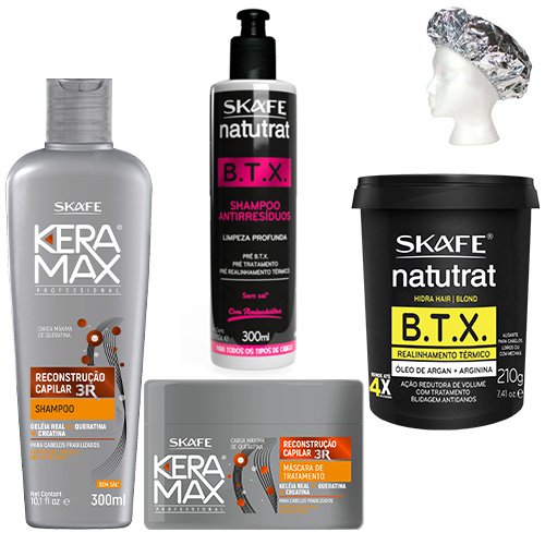 Pack Tratamiento Skafe Natutrat BTX 210g Blond 5 productos