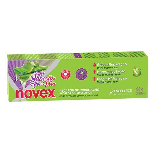 Carga de Hidratación Novex Aloe Vera vegana 80g