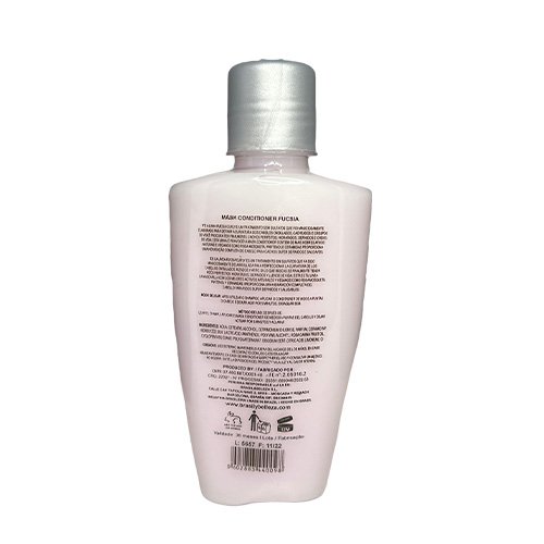 Mascarilla B&B Fucsia Ceramidas y Mosqueta Curly Low Poo 260ml