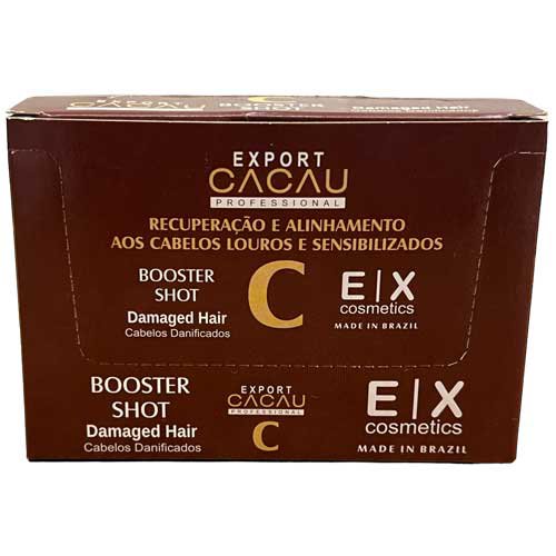 Kit Ampolla Export Cacau Extra Liso C 12x15ml