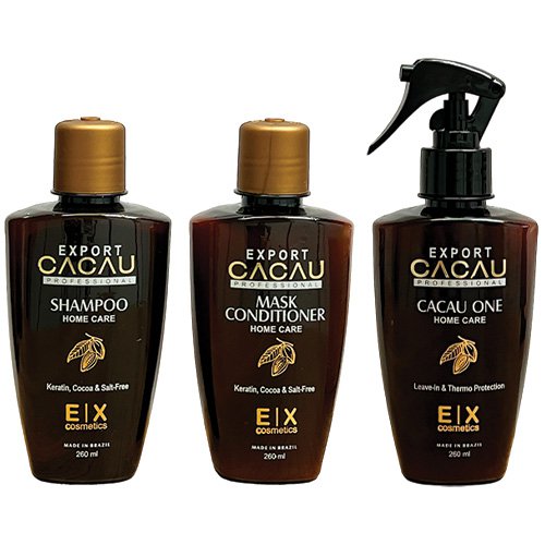 Kit Mantenimiento Export Cacau Home Care 3x260ml