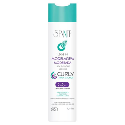 Crema de Peinar Sennte Curly Rizos Suaves 300ml