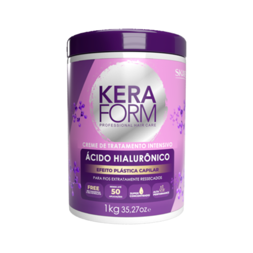 Mascarilla Profesional Skafe Keraform Hialurónico Cirugía Capilar 1Kg