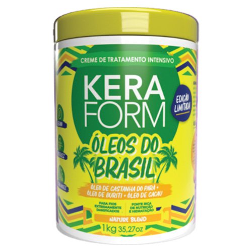 Mascarilla Profesional Skafe Keraform Aceites de Brasil 1Kg