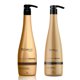 Kit Alisado Ocean Hair New Shine Keratin Ácido Hialurónico 2x1L