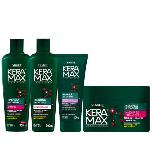 Pack Mantenimiento Skafe Keramax Hidratación 4 productos