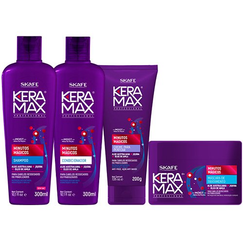 Pack Mantenimiento Skafe Keramax Minutos Mágicos 4 productos