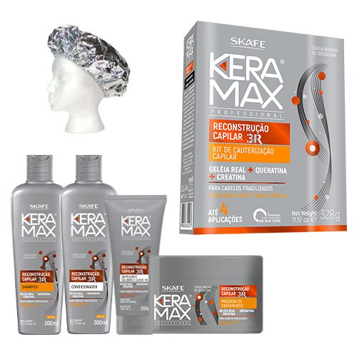 Pack Tratamiento Skafe Keramax Reconstrucción 6 productos