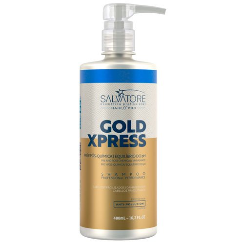 Champú Salvatore Cosméticos Gold Xpress 480ml