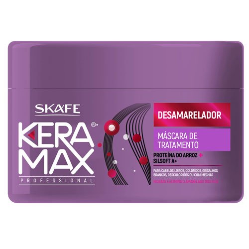 Mascarilla ​Skafe Keramax Blond Desamarillador 350g