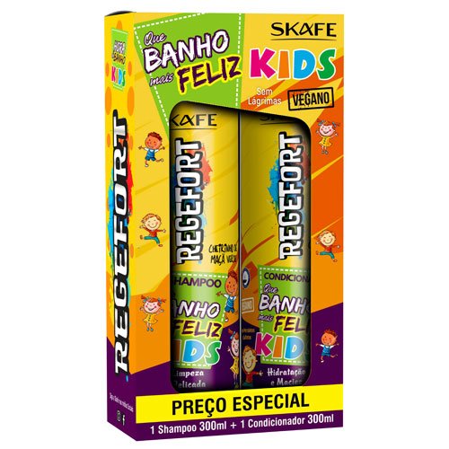 Kit Mantenimiento Skafe Regefort Kids vegano 2x300ml