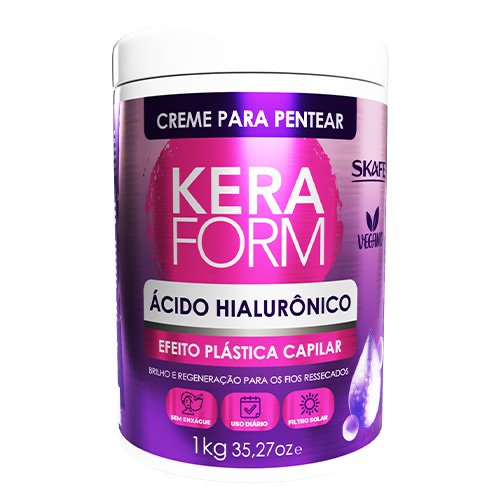 Leave-in Cream Skafe Keraform Hyaluronic Hair Surgery 1Kg