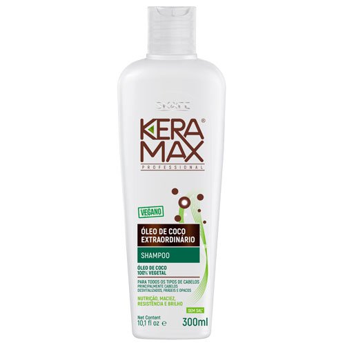 Champú Skafe Keramax Coco Extraordinario vegano sin sal 300ml