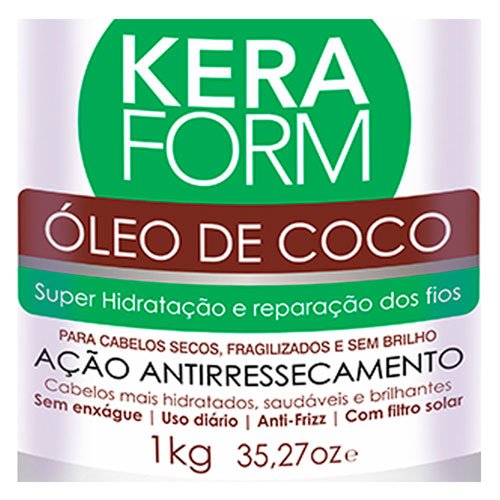 Mascarilla Profesional Skafe Keraform Aceite de Coco 1Kg