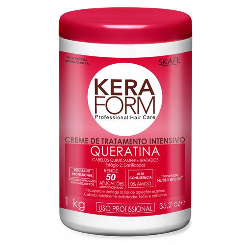 Mascarilla Profesional Skafe Keraform Queratina Brasileña 1Kg 