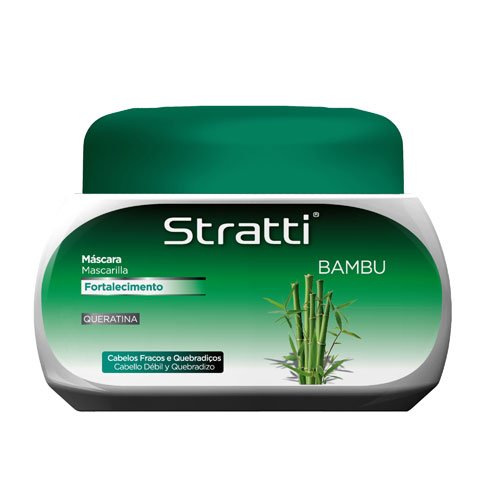 Mascarilla Stratti Bambú con Keratina 550g