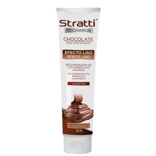 Carga de Keratina Stratti Chocolate efecto liso 150ml