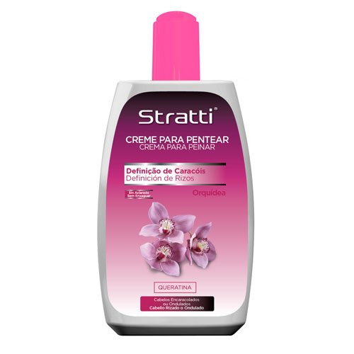 Crema de Peinar Stratti Orquídea Rizos con Keratina 300ml