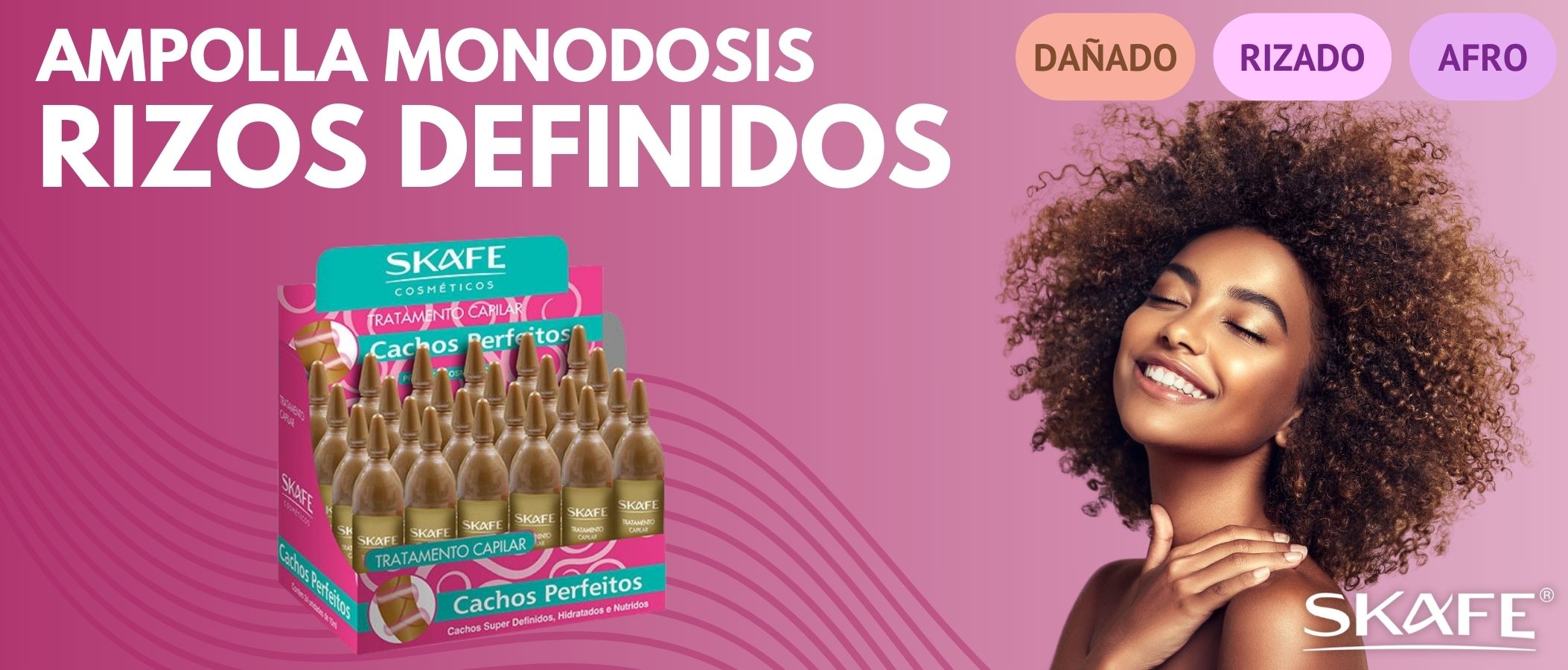 Ampolla Monodosis Skafe Rizos Definidos 10ml