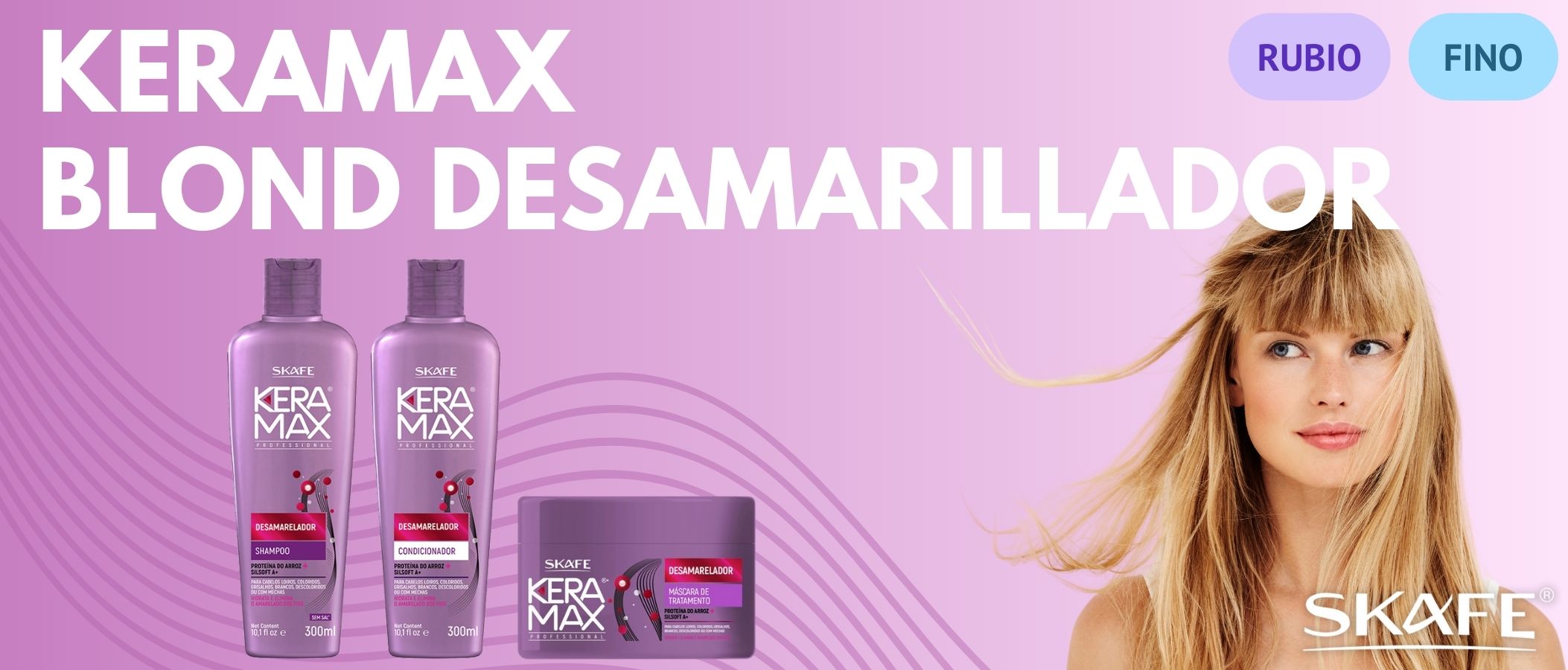 Skafe Keramax Blond Desamarillador