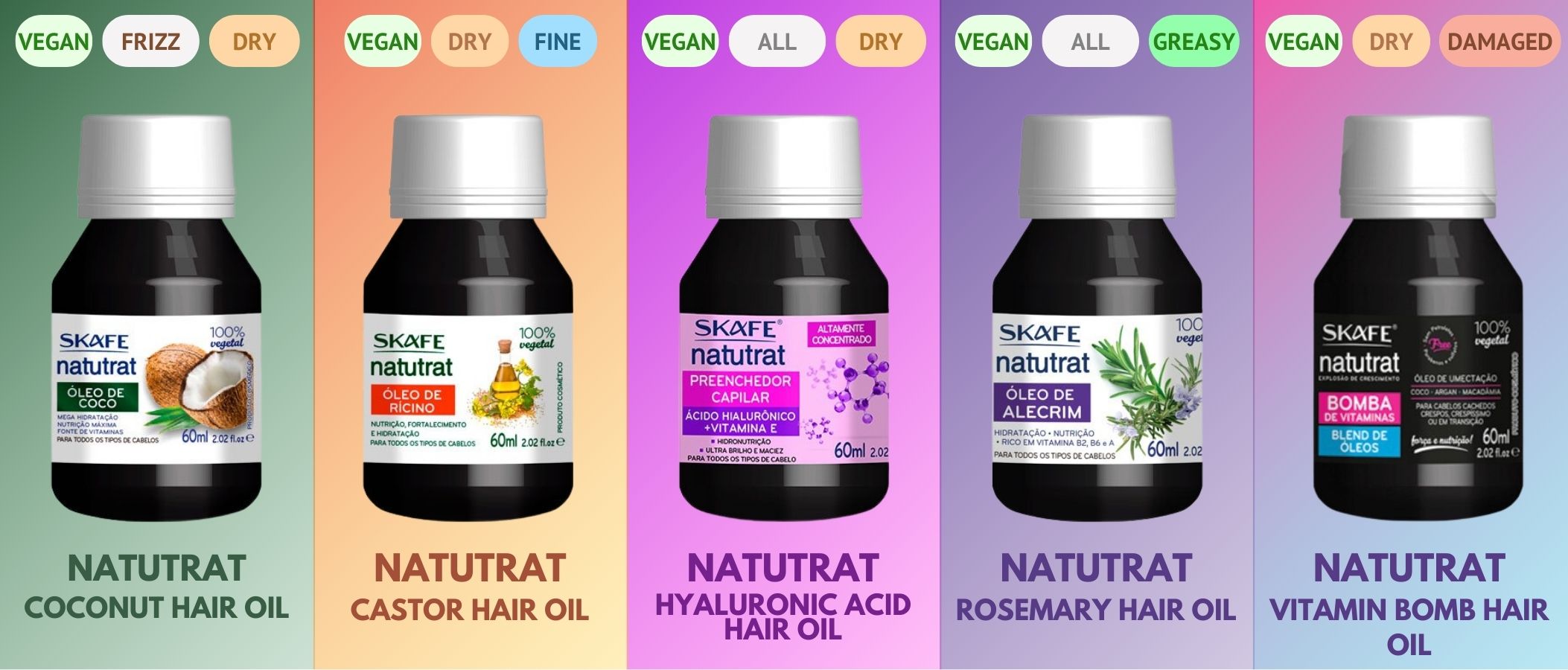 Skafe Natutrat Hair Oils